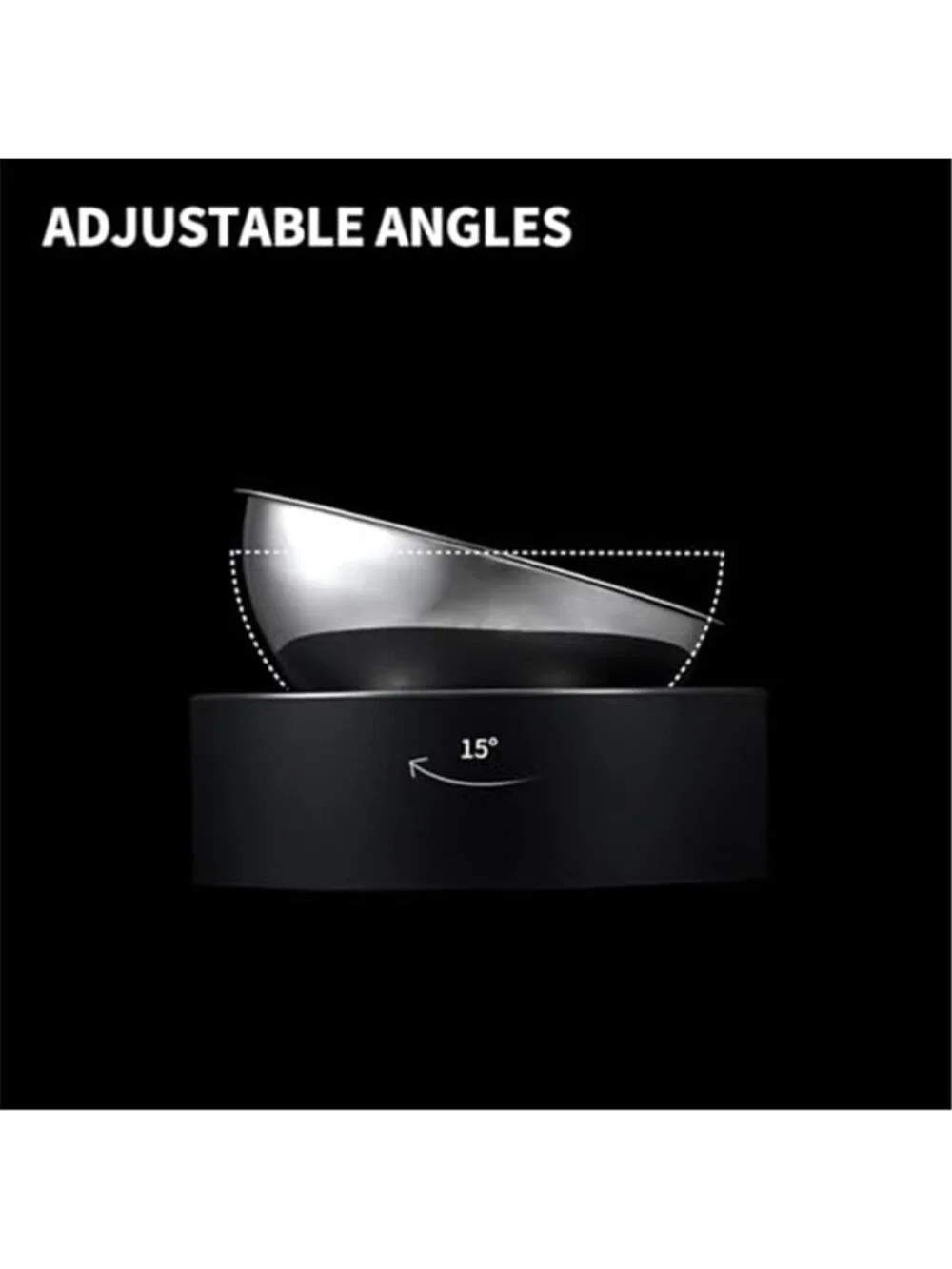 Stainless Steel Elevated Cat Bowls&Dog Bowls,Raised Cat Food and